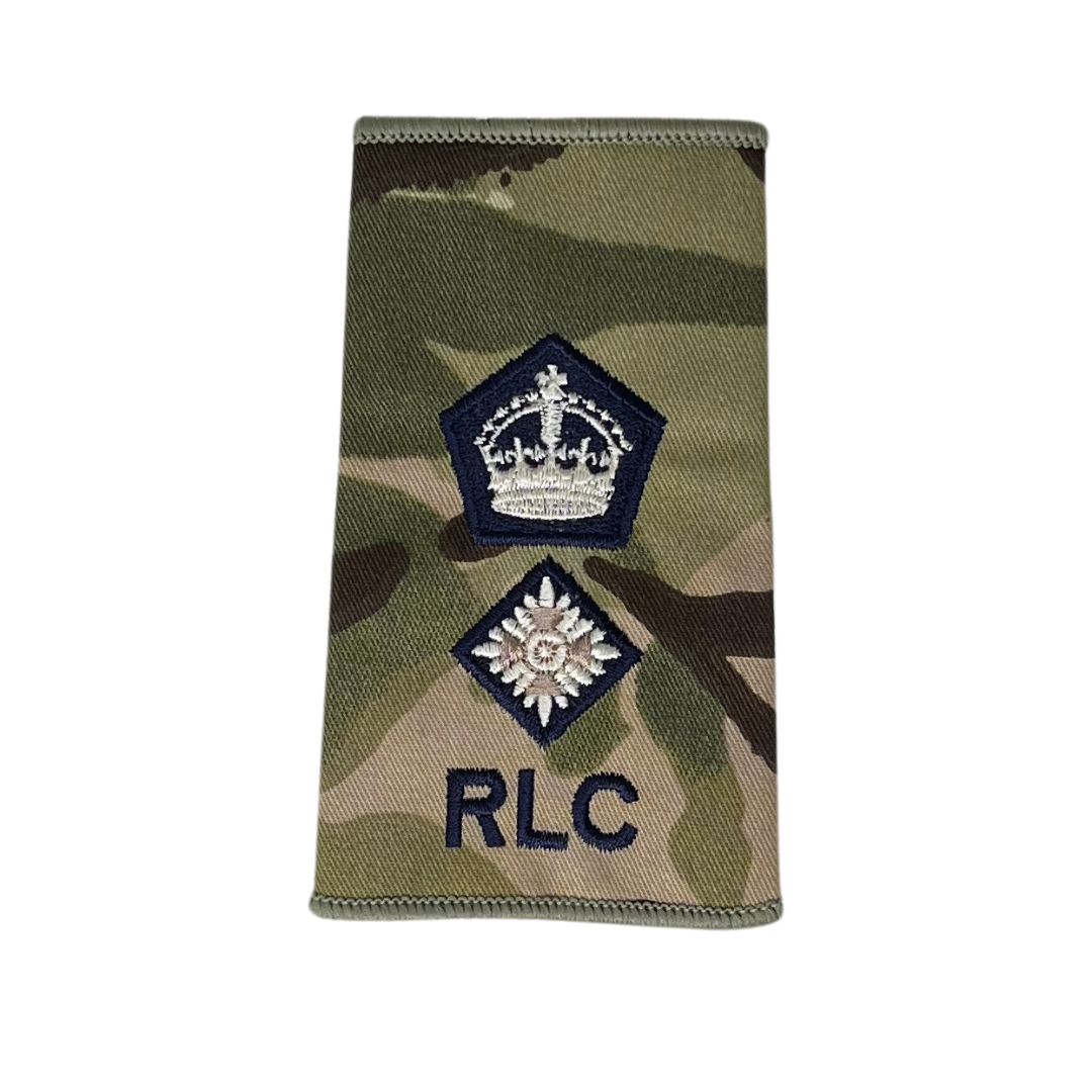 Multicam Rank Slides - Commissioned Officers | RLC Direct | Embroidered ...