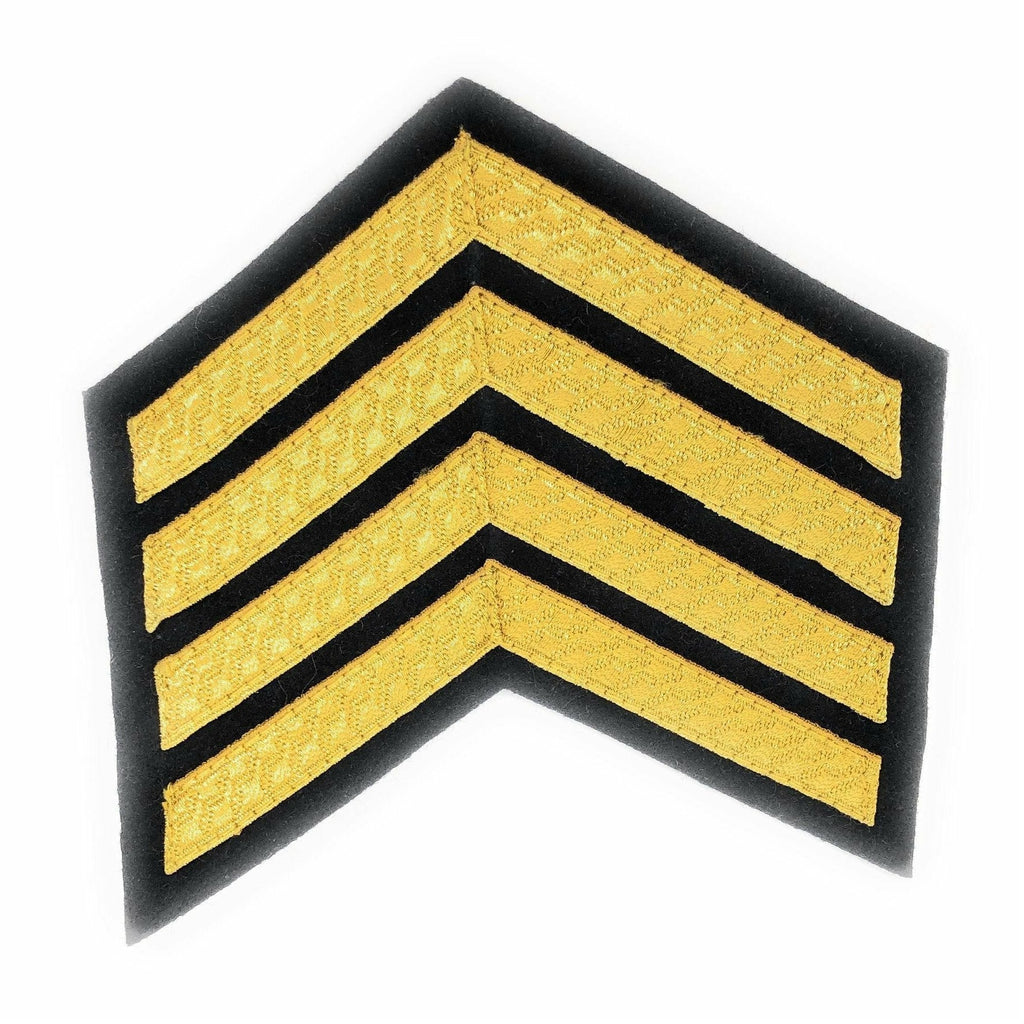 Mess Dress - Chevrons -Gold on Navy- 4 Bar [product_type] Ammo & Company - Military Direct