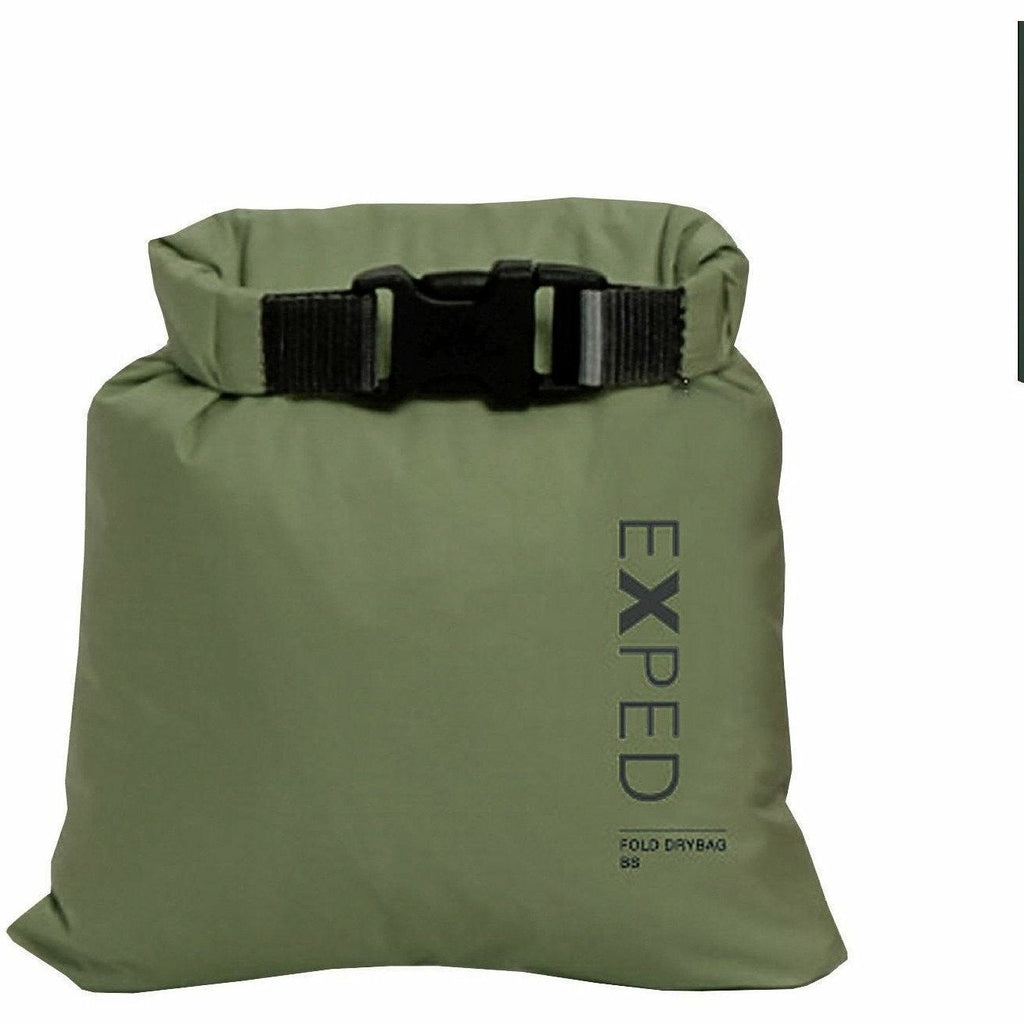 Exped Exped 100% Waterproof Fold-Drybag - Olive - M - 8L