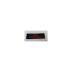 Picture of FRMU Royal Army Commando Shoulder Titles - Black - Red Embroidery - Pair - Velcro Backed