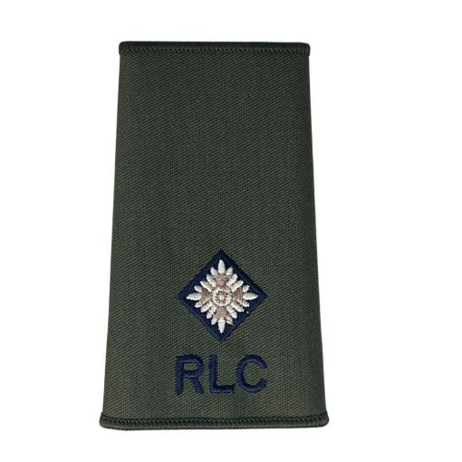 Picture of The Royal Logistic Corps Rank slide - Olive - 2nd Lieutenant
