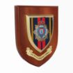 Picture of The Royal Logistic Corps Plaque - Silk Screen Printed - Dark Wood