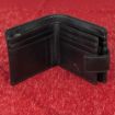Picture of RLC Black Leather Wallet with Regimental Ribbon - supplied in box