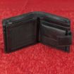 Picture of RLC Black Leather Wallet with Regimental Ribbon - supplied in box