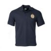 Picture of RLC - Navy Polo Shirt with Embroidered Cap Badge on Left Chest - Small 