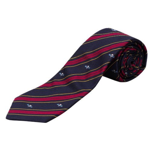 Picture of Tie - RLC - Para Badge Motif - Silk