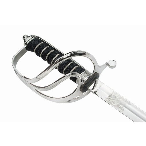 Picture of Sword - Ceremonial - Royal Artillery Officers' Pattern - Etched Royal Logistic Corps - Tudor-Stainless