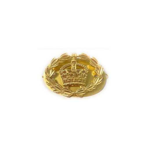 Picture of Regimental Quartermaster Sergeant - Brass Rank Badge - Back Plate & Shanks - Tudor Crown