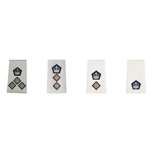 Picture of The RLC Rank Slides - White - Comm. Officers